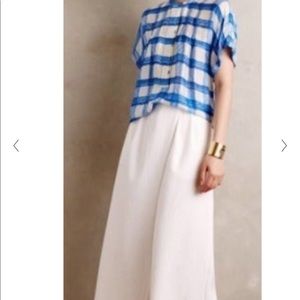 Anthropologie Maeve Silk blouse